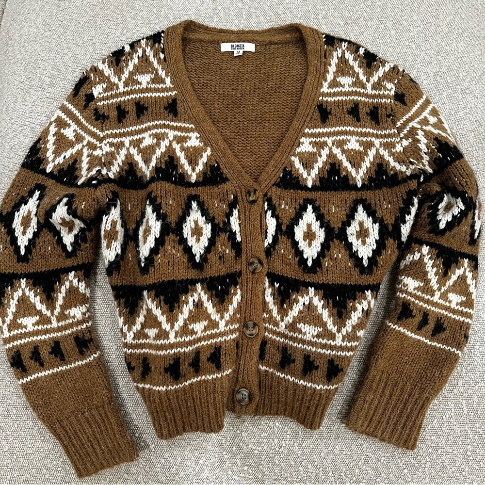 BB Dakota Spice of Life Cardigan - Size M